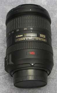 NIKKOR AF S DX VR 18 200mm f/3.5 5.6 G IF ED ø72 Zoom Lens for Nikon 