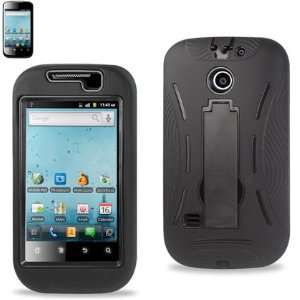  Huawei Ascend II/ Prism Hybrid Case with KickStand Black 