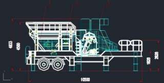 DGC PORTABLE CRUSHER 40T   30 TO 50 TONS AN HOUR CRUSHING STATION 