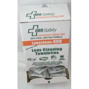  Lens Cleaning Towelettes, ORR Safety Box of 100 