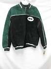XL New York Jets Suede Leather Jacket $290 R615