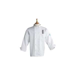 Uncommon Thread White Small Chef Coat W/ Thermometer Pocket   0403WS 