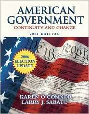   and Change, (032143434X), Karen OConnor, Textbooks   