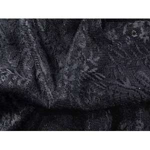  Polyester Blend Lace Black Fabric Arts, Crafts & Sewing