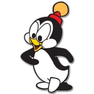  Chilly Willy Penguin car bumper sticker decal 3 x 5 