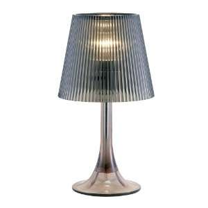  Adesso Icicles Table Lamp, Charcoal