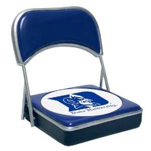 Duke Blue Devils Stadium Chair with Coaster, Set of 2  