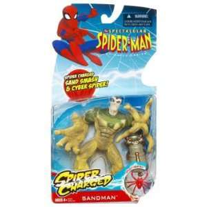 Spectacular Spider Man Animated Action Figure Sandman (Spider Charged 