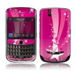   BlackBerry Bold 9650 Skin Decal Sticker   Pink Stars 