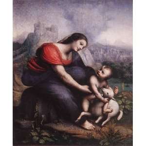   name Madonna and Child with the Lamb of God, By Cesare da Sesto