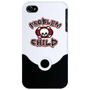   iPhone 4 or 4S Slider Case White Problem Child 