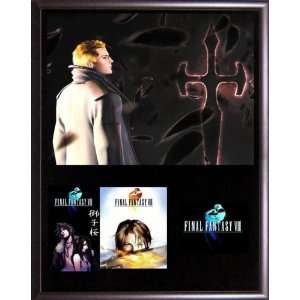  Final Fantasy VIII 8   Seifer   Collectible Plaque Series 
