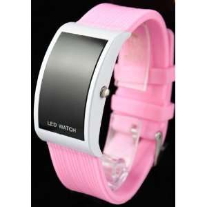 LED Watch With Soft Silicone Band Digital Movement Wrist Watch Watches 