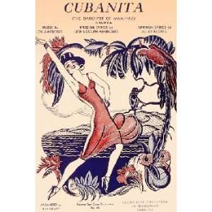  Cubanita. Vintage Cuban Ad.