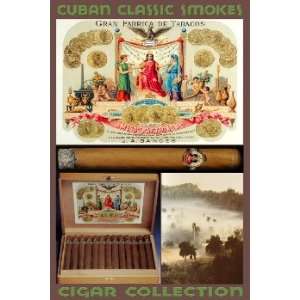  Cigar Partagas. Vintage Cuban Ad.