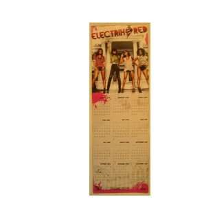 Electrik Red 2 Sided Poster Calendar Electric