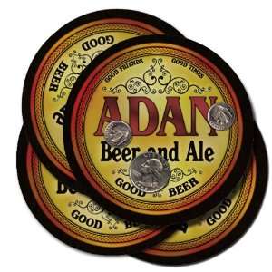  ADAN Family Name Beer & Ale Coasters 