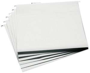   Cropper Hopper Hanging File Folders 6/Pkg White 13 