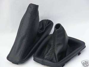 BMW 3 SERIES E36 E46 QUALITY LEATHER GEAR GAITER BOOT  