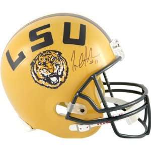 Joseph Addai Autographed Helmet  Details LSU Tigers, Riddell Replica 