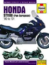 Honda ST1100 Pan European Haynes Repair Manual covering ST1100 for 