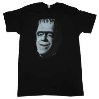 The Munsters Herman Munster Face Funny TV Show Soft T Shirt Officially 