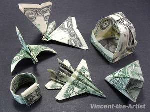 Money Origami FOLDING INSTRUCTIONS   A Creative & Fun Hobby 2 Learn 