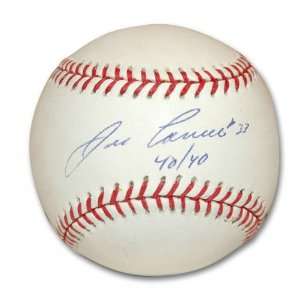  Jose Canseco Autographed Baseball with 40/40 Inscription 
