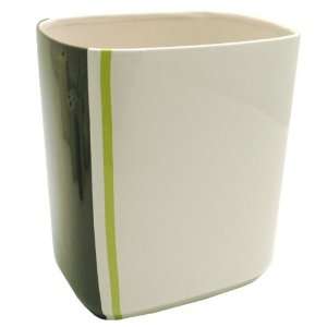  Wiggle Stripes Wastebasket (9Lx6.5Wx10H)