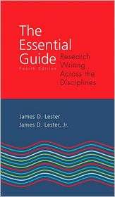   Disciplines, (0205576451), James D. Lester, Textbooks   