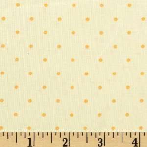  44 Wide Hip Holidays Dotted Cream Fabric By The Yard 