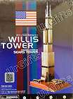 paper 3d puzzle model chicago  willis tower new buy