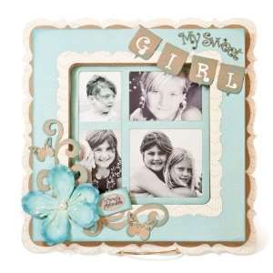  My Sweet Girl Shadow Box Canvas Kit // Quick Quotes Arts 