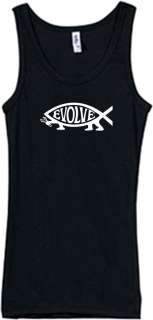 Shirt/Tank   Darwin Fish 3   evolution evolve  