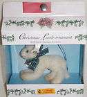 Steiff Christmas Lamb Ornament Limited Edition of 2,0