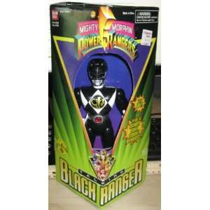   Morphin Power Rangers   Talking Black Ranger (1995) Toys & Games