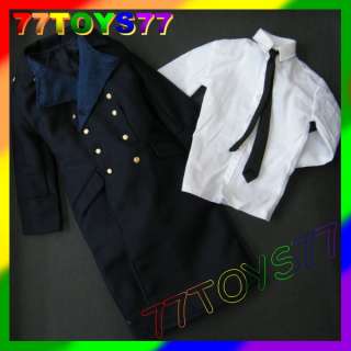 3R 1/6 GM607Trench Coat#1+Shirt+TieGerman NOW 3R003H  
