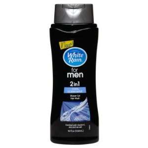  White Rain Mens 2 in 1 Shower Gel and Hair Wash   18 fl 