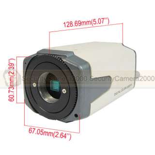 600TVL High Resolutions Star Light Box Camera 1/3” Super HAD Sony