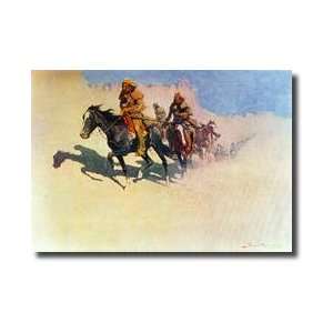 Jedediah Smith Making His Way Across The Desert From Green River To 