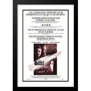 Six Degrees of Separation 20x26 Framed and Double Matted Movie Poster 
