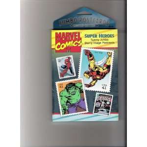  Marvel Comics Super Heroes Twenty Jumbo Stamp Image 