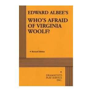  Whos Afraid of Virginia Woolf? 1st (first) edition Text 