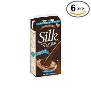 Whitewave Foods Silk Soy Milk, Asptc, Choc, 32 Ounce (Pack of 6 