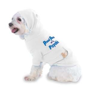   Psychic Hooded (Hoody) T Shirt with pocket for your Dog or Cat MEDIUM