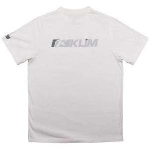  Klim Podium T Shirt   Medium/White Automotive