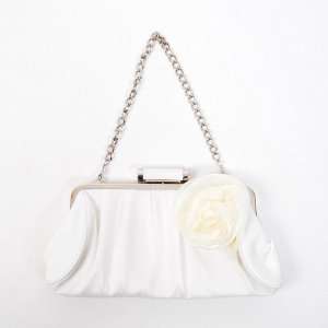  Wedding Shoulder Clutch Bag Handbag Tote White Baby