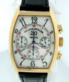Franck Muller Chronograph NEW 18k Gold $43,800.00 watch  
