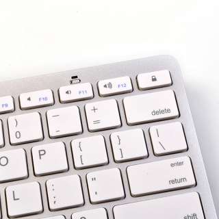   Bluetooth Wireless Keyboard For iPad 2 3rd Generation Mac OS iPhone 4S