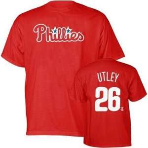  Chase Utley (Philadelphia Phillies) Name and Number T 
